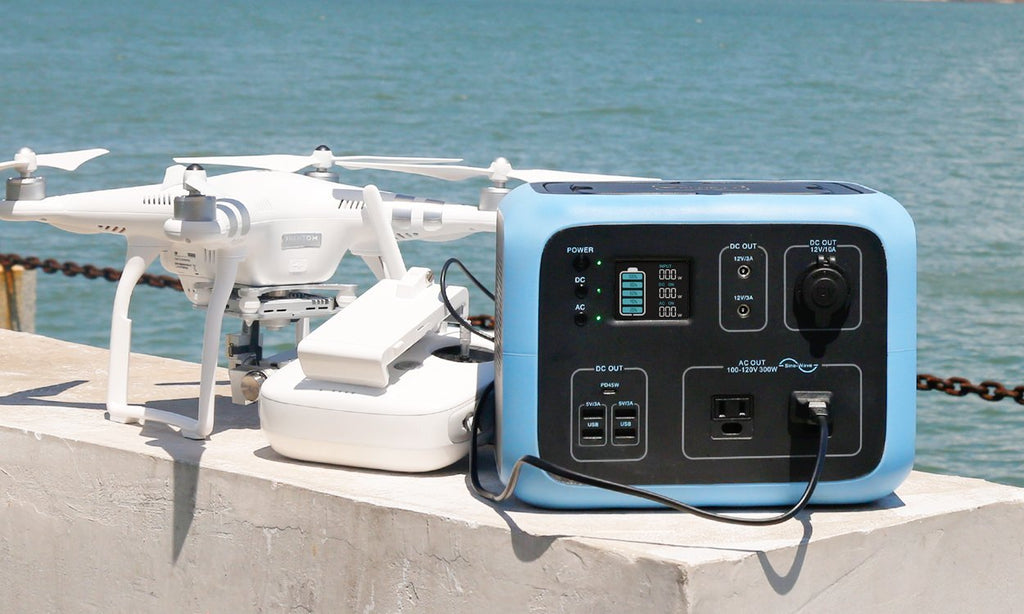Bluetti AC50S 500Wh/300W Seaside display image